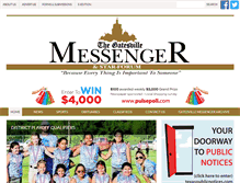 Tablet Screenshot of gatesvillemessenger.com